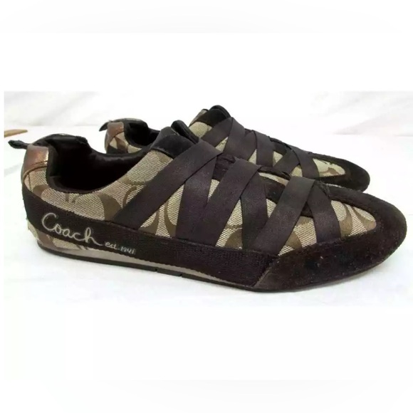 Coach Shoes - Coach Harmonie Women’s Slip-On Sneakers - Size 9.5M - EUC